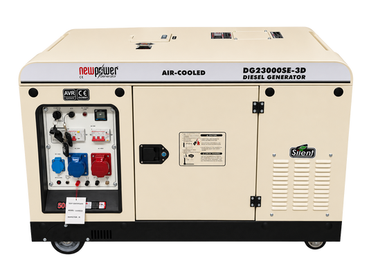DG23000SE-3D Air-Cooled Tragbare Diesel Stromerzeuger