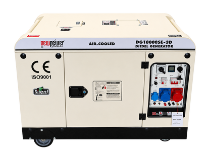 DG18000SE-3D Air-Cooled Tragbare Diesel Stromerzeuger