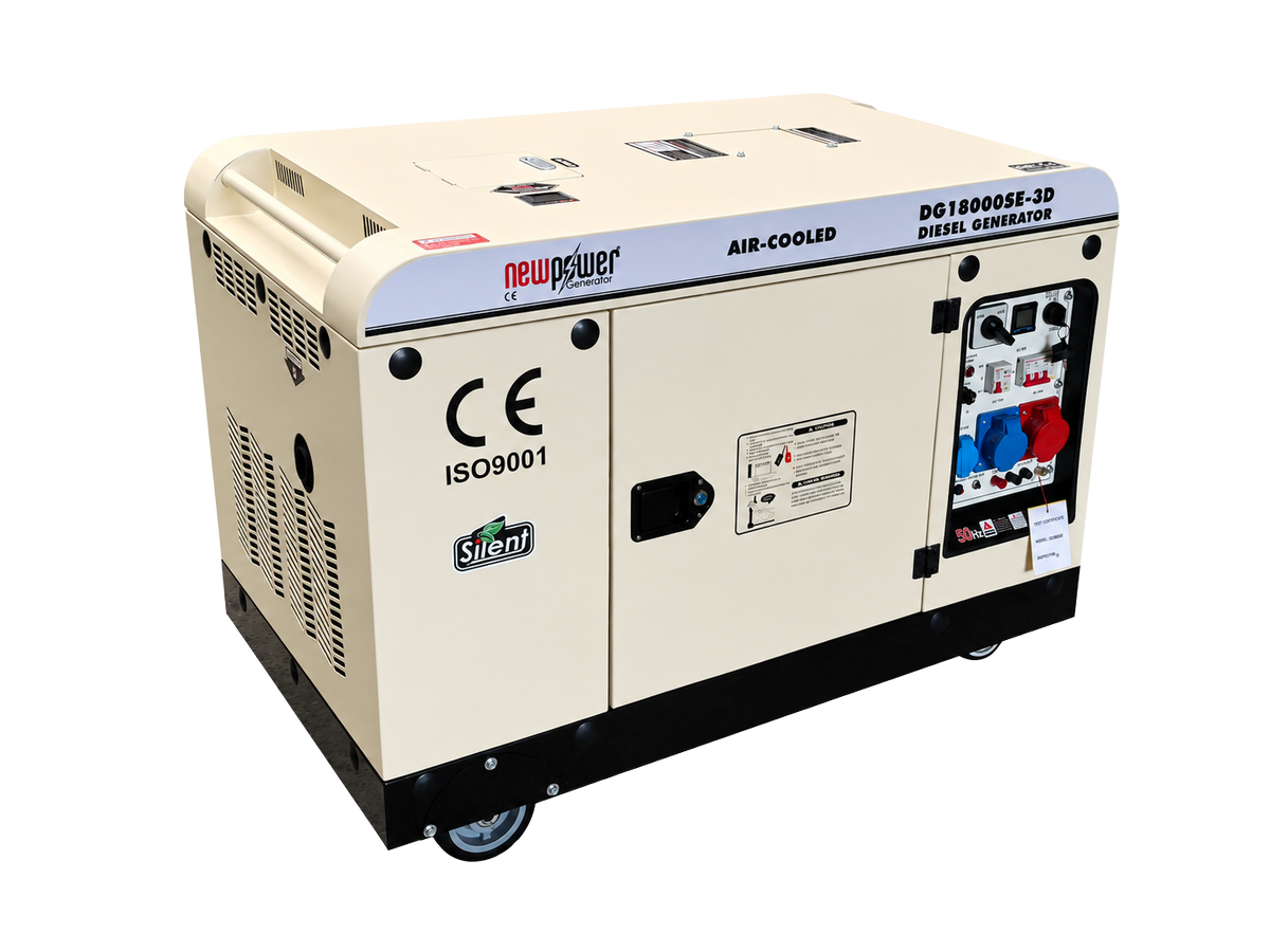 DG18000SE-3D Air-Cooled Tragbare Diesel Stromerzeuger