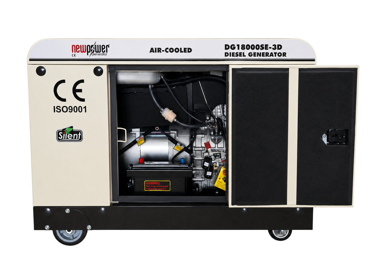 DG18000SE-3D Air-Cooled Tragbare Diesel Stromerzeuger