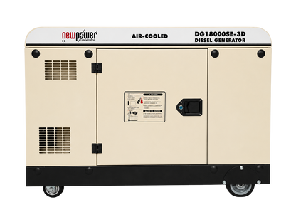 DG18000SE-3D Air-Cooled Tragbare Diesel Stromerzeuger