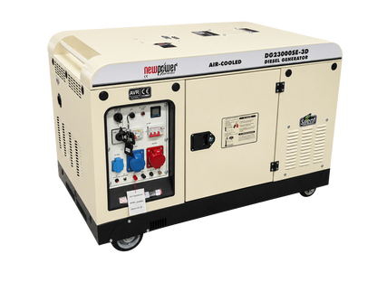 DG23000SE-3D Air-Cooled Tragbare Diesel Stromerzeuger