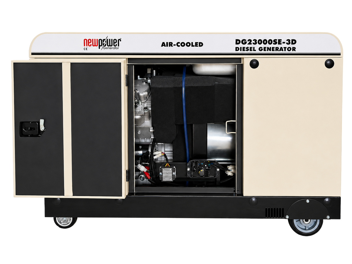 DG23000SE-3D Air-Cooled Tragbare Diesel Stromerzeuger