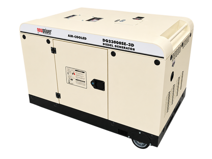 DG23000SE-3D Air-Cooled Tragbare Diesel Stromerzeuger