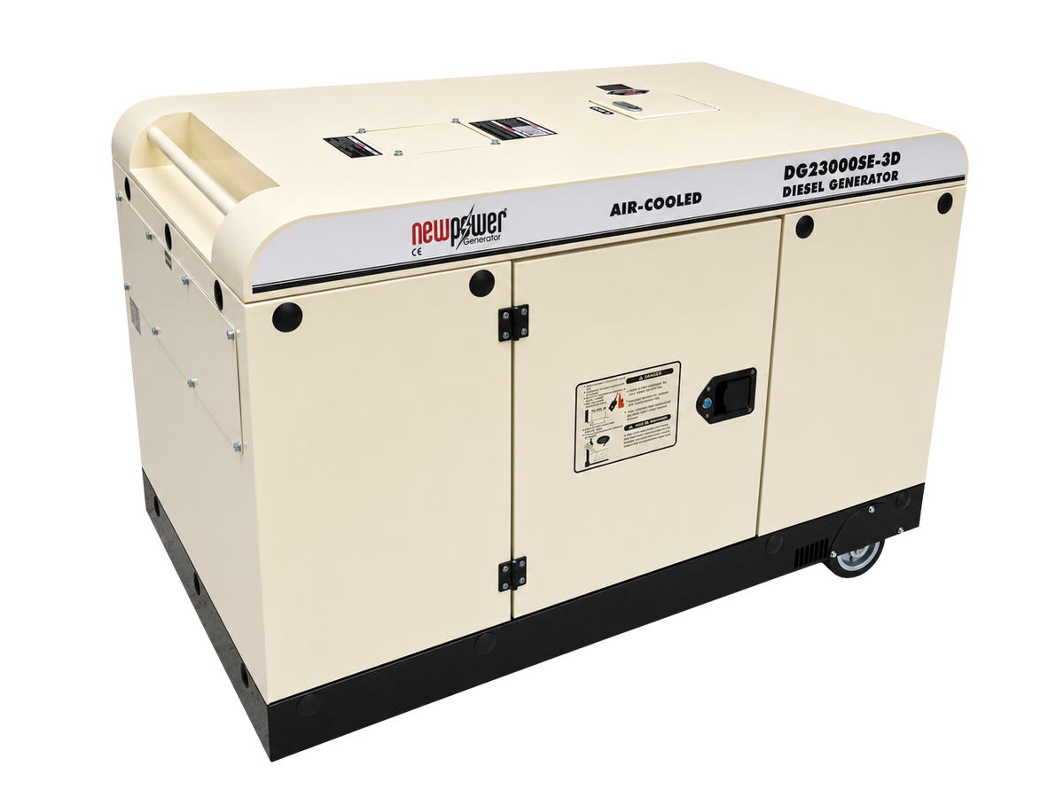DG23000SE-3D Air-Cooled Tragbare Diesel Stromerzeuger